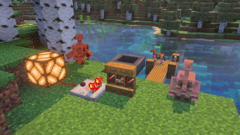 Minecraft Bedrock 1.21.110.22 beta and preview patch notes: Copper horse armor, oxidizing lightning rods, and extra
