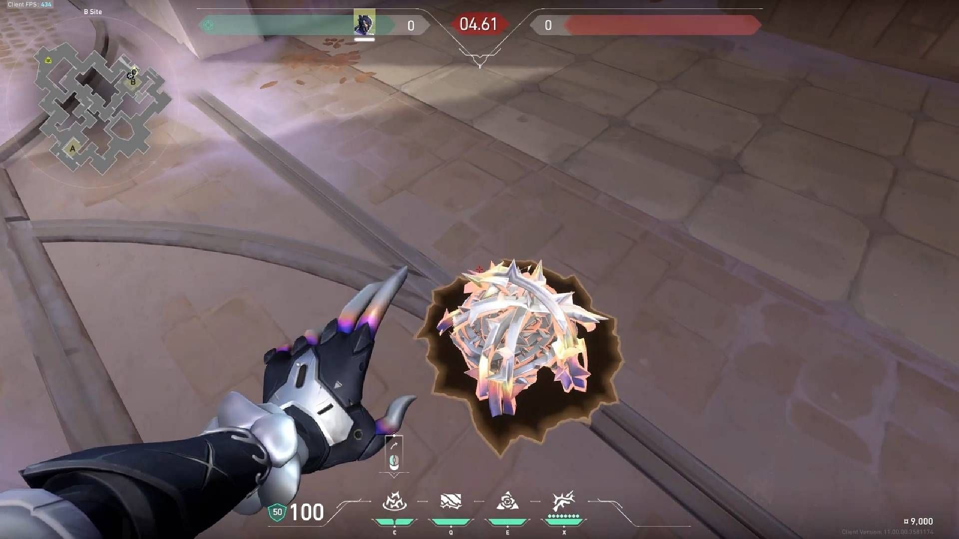 Place the Razorvine at the entrance of B-Site (Image via Riot Games)