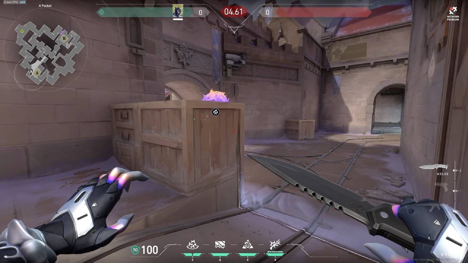 Place the Razorvine on the top of the wooden box to catch enemies off guard. (Image via Riot Games)