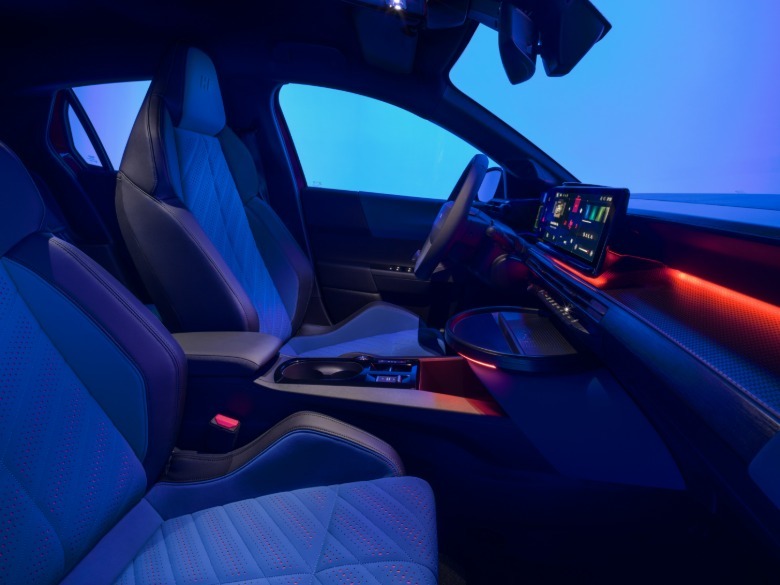 Interior of a Lancia Ypsilon HF