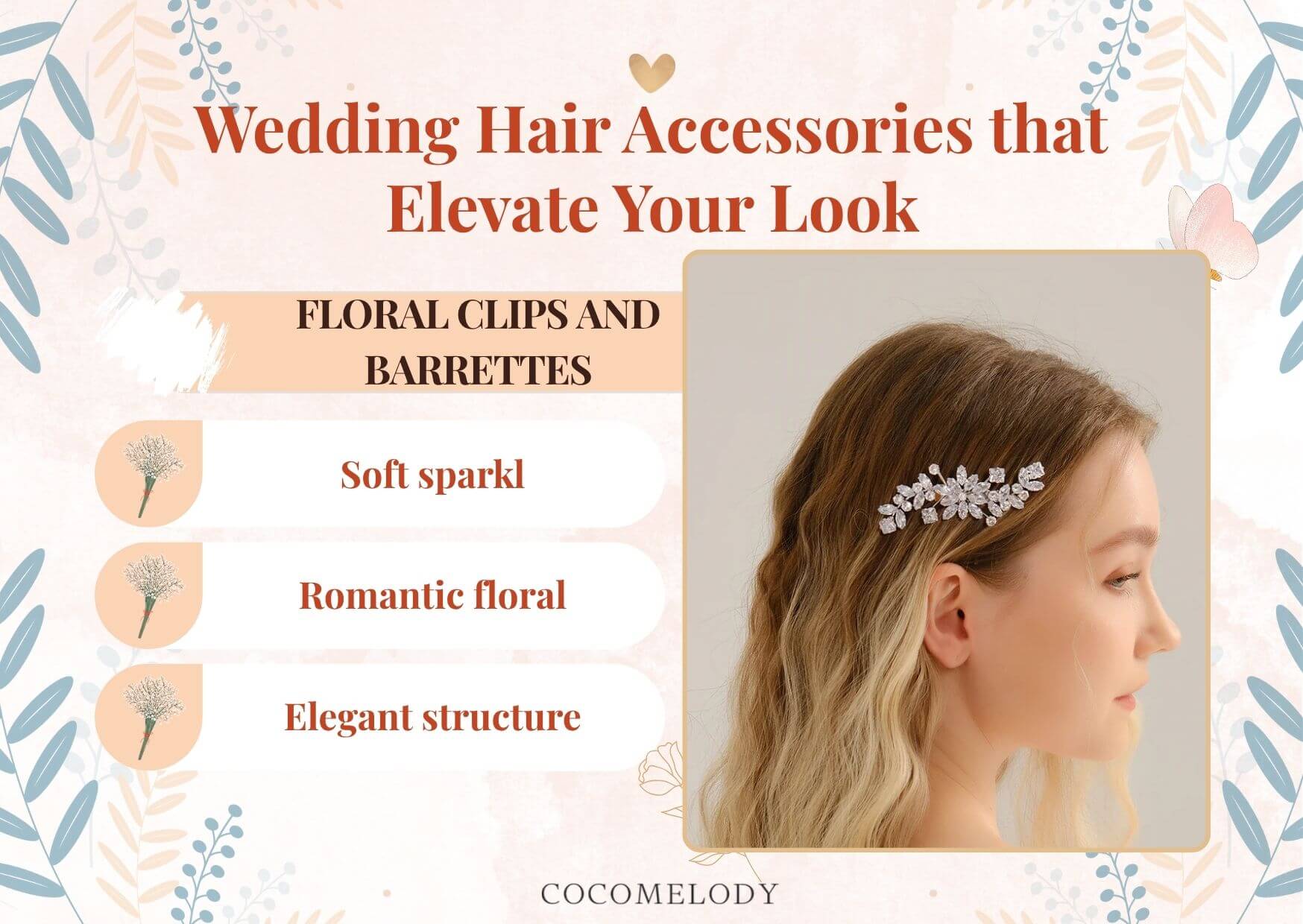 Wedding Hair Accessories for Brides
