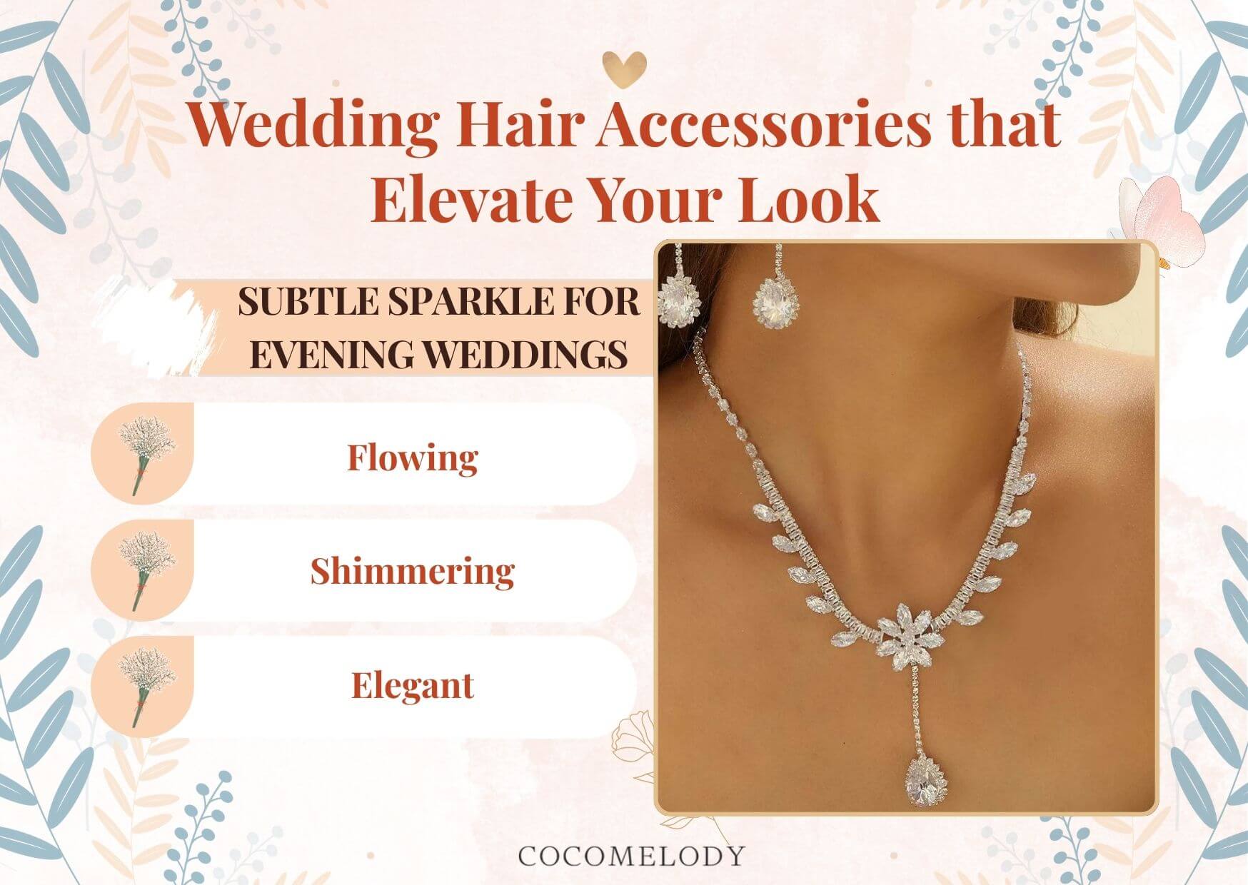 Gorgeous Zircon Earrings/Necklace Jewelry Sets