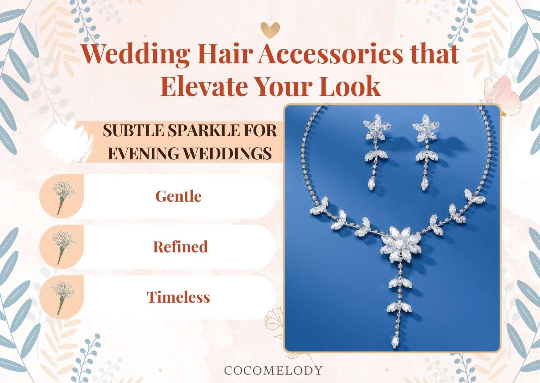 Gorgeous Zircon Earrings/Necklace Jewelry Sets