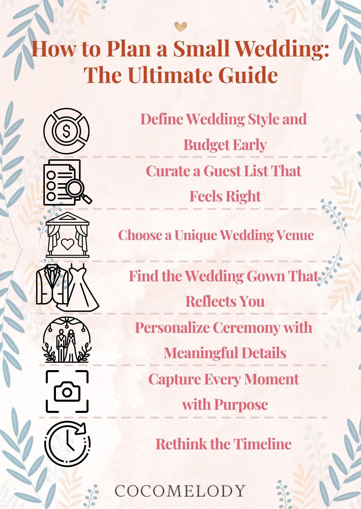 How to Plan a Small Wedding: The Ultimate Guide