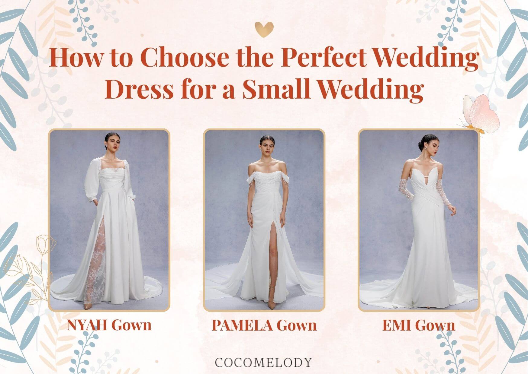 How to Choose the Perfect Wedding Dress for a Small Wedding