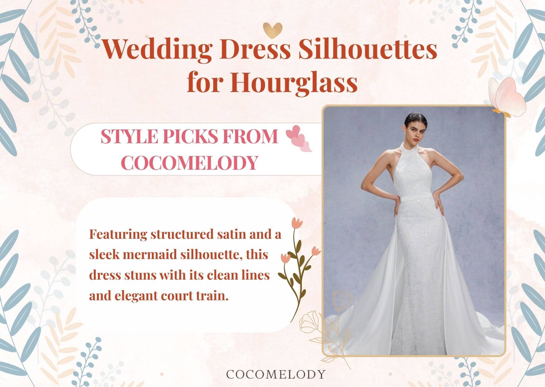 Wedding Dress Silhouettes for Hourglass