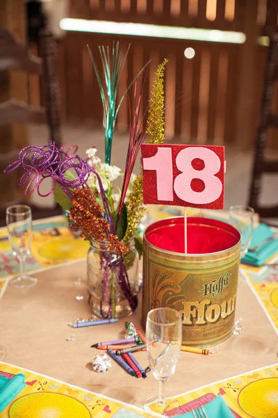 whimsical wedding centerpiece idea