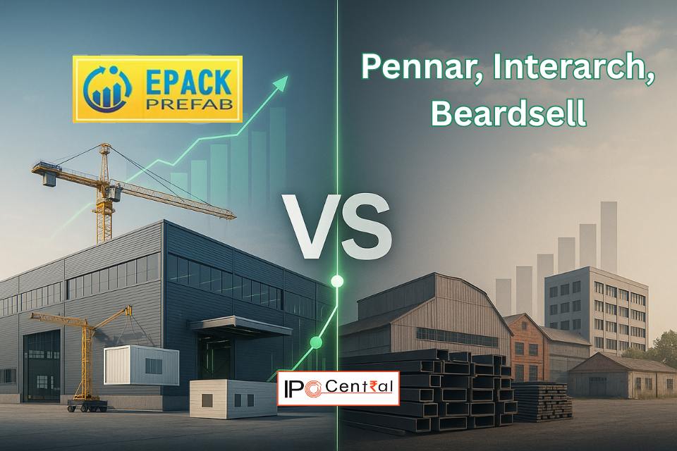 EPack Prefab vs Pennar, Interarch & Beardsell: Who Wins on Valuation? 1 EPack Prefab IPO peer comparison analysis