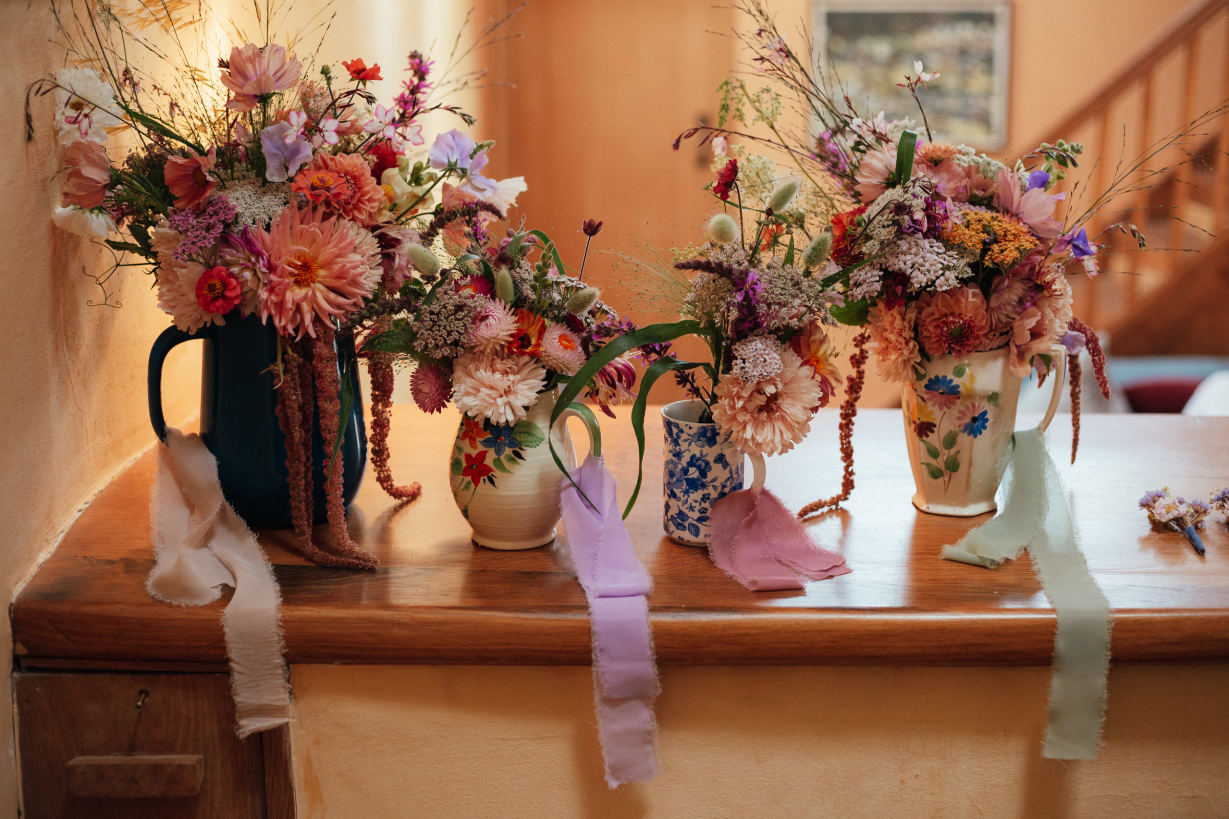 A Sustainable Summer Wedding at Hayne Devon with a Jane Bourvis Dress 42 Hynes Devon wedding Jane Bourvis Bride 24