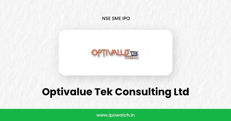Optivalue Tek Consulting IPO Date, Review, Price, Allotment Details – IPO Watch