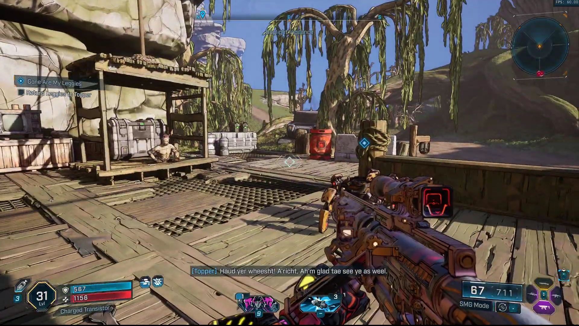 Topper and Leggies meet at the end for mission completion (Image via Youtube/@WoWQuest)