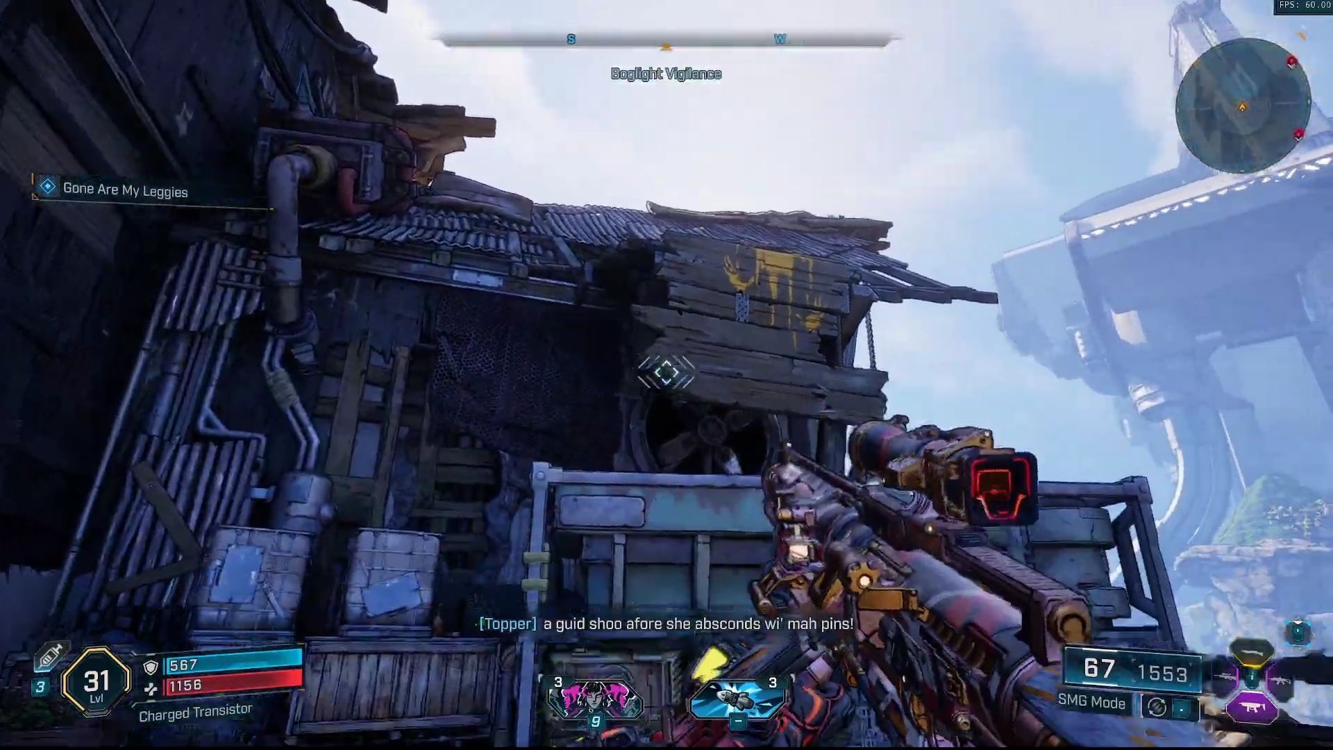 Start climbing from the wooden wall with yellow paint (Image via Youtube/@WoWQuest)