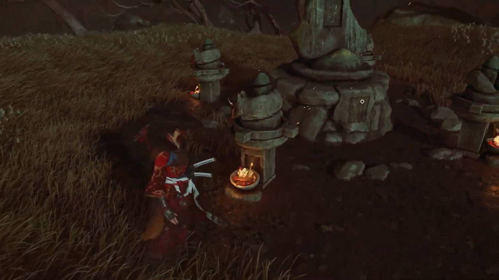 Spin the statues to solve the puzzle (Image via Sucker Punch Productions || Sportskeeda Gaming)