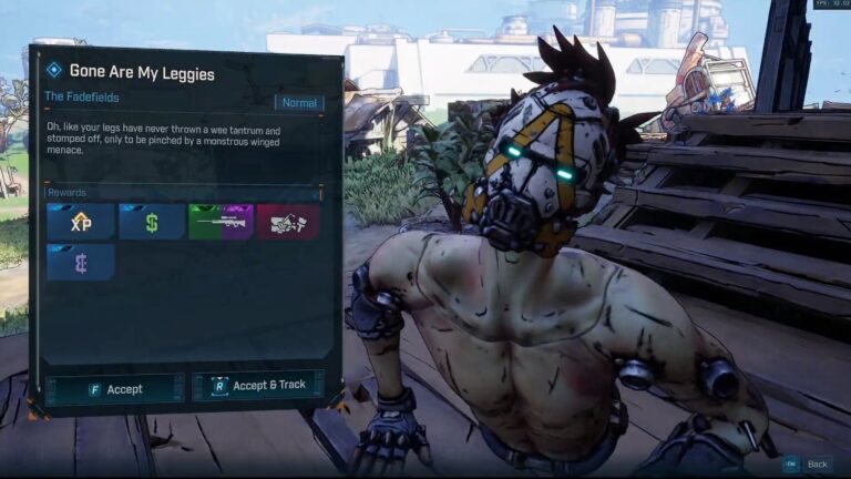 Borderlands 4: Gone Are My Leggies walkthrough