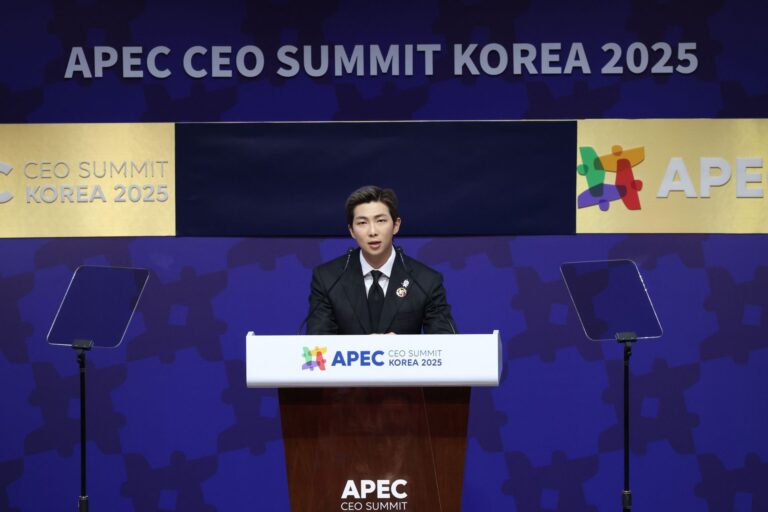 “NO ONE has done more than BTS”- Fans defend RM amid backlash over alleged “hypocrisy” claims following his APEC CEO Summit 2025 speech