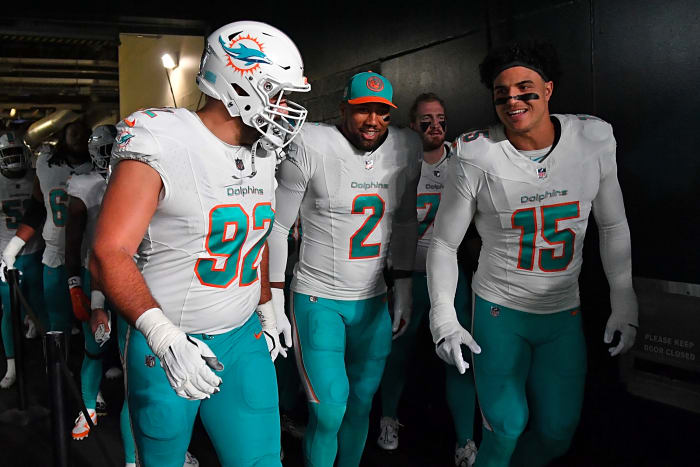 Bradley Chubb and Jaelan Phillips, Miami Dolphins