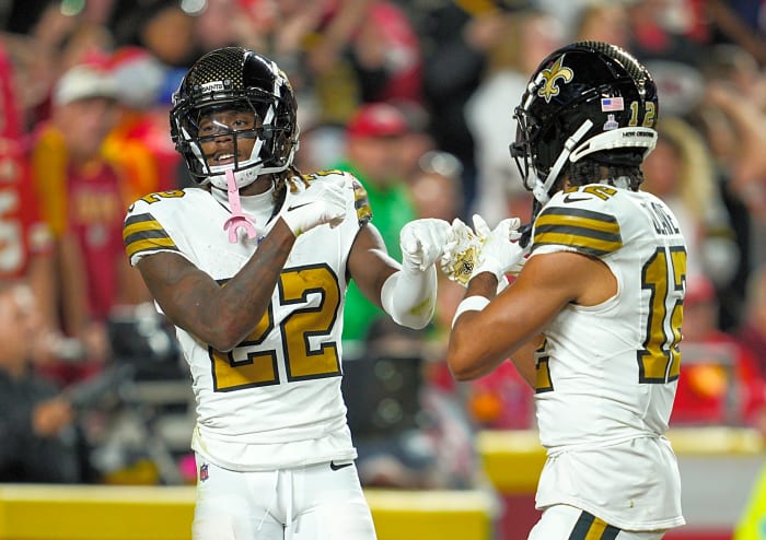 Chris Olave and Rashid Shaheed, New Orleans Saints