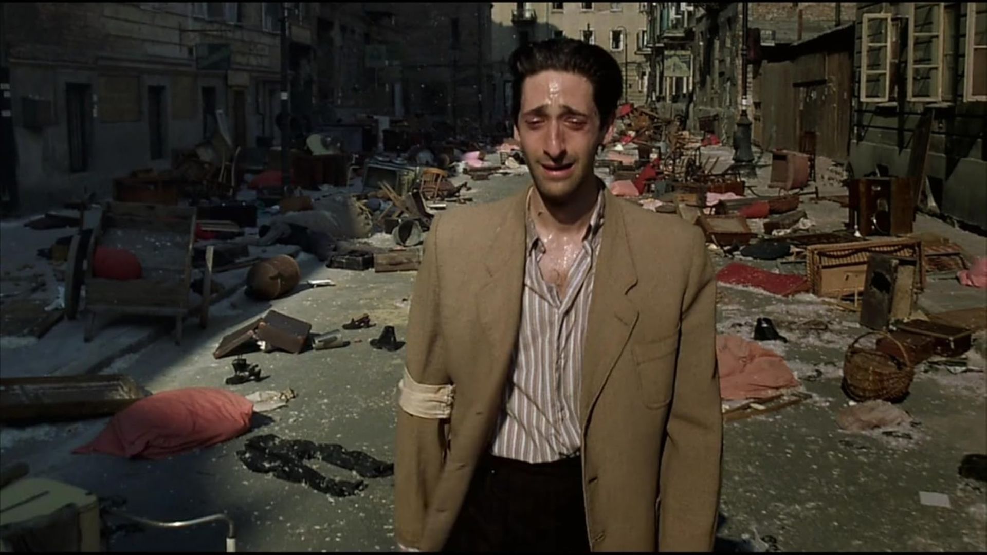 Adrien Brody in one of the best World War II movies (Image via Amazon Prime Video)