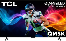 the TCL 65-inch QM5K 4K QD-Mini LED QLED TV