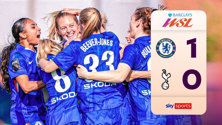 Chelsea 1-0 Tottenham Hotspur | WSL highlights