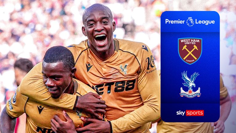 Crystal Palace and West Ham highlights.