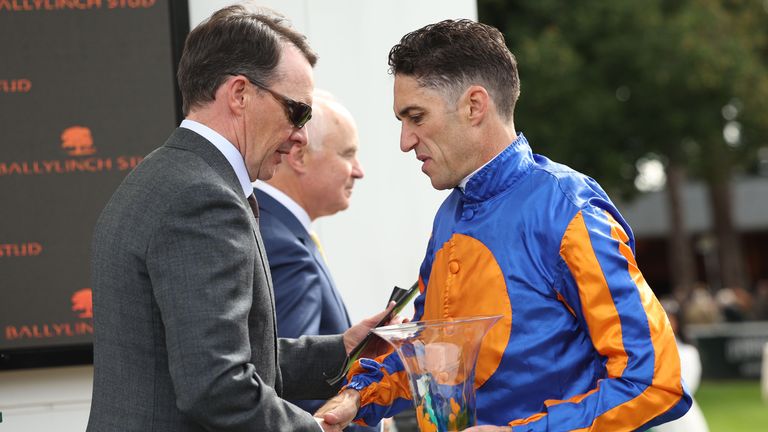 Christophe Soumillon is jocked up on Minnie Hauk, replacing the injured Ryan Moore