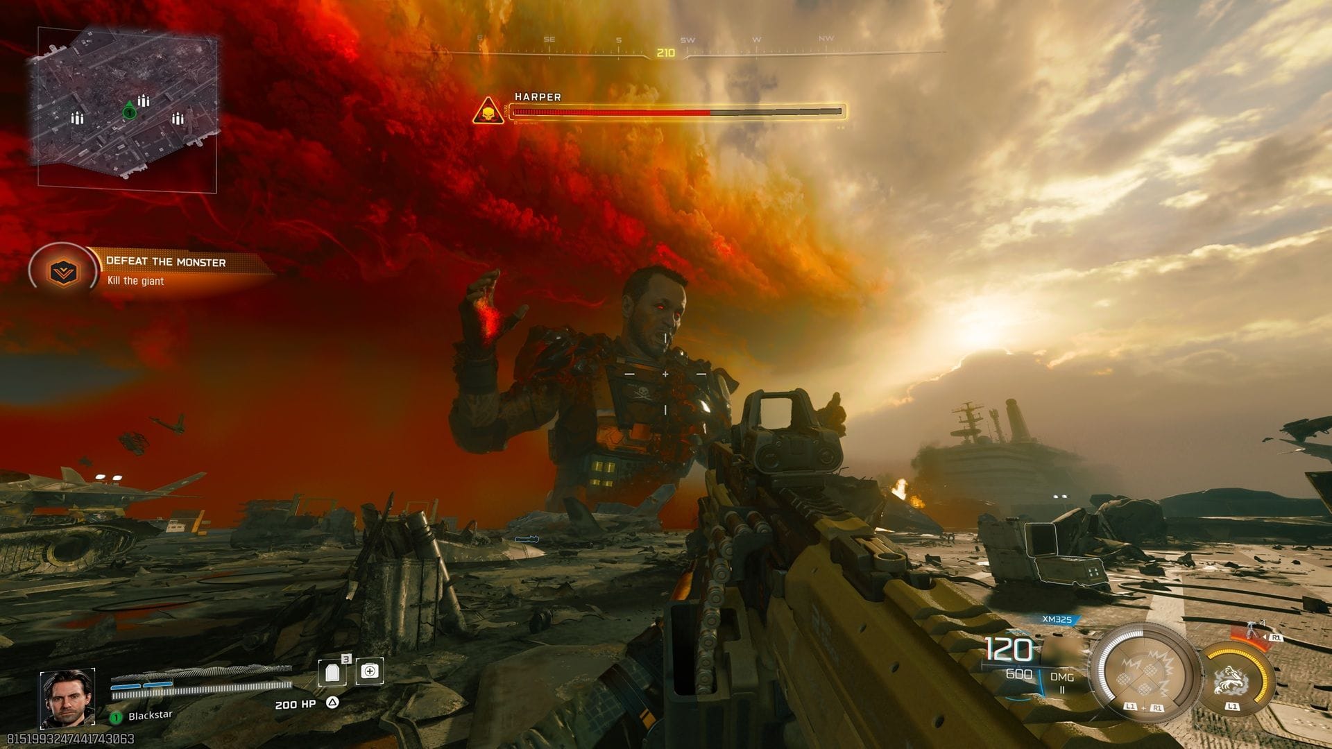 Boss fight in Black Ops 7 Co-Op Campaign (Image via Activision)