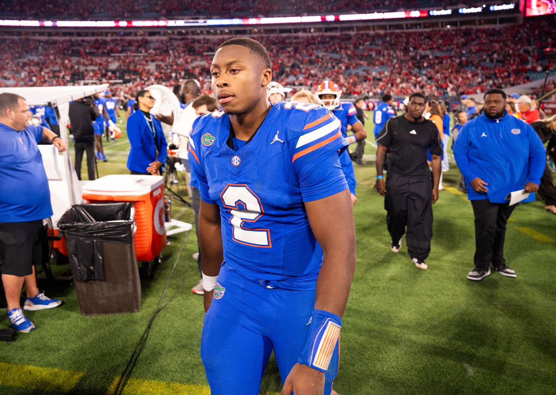 Florida Gators QB DJ Lagway- Source: Imagn