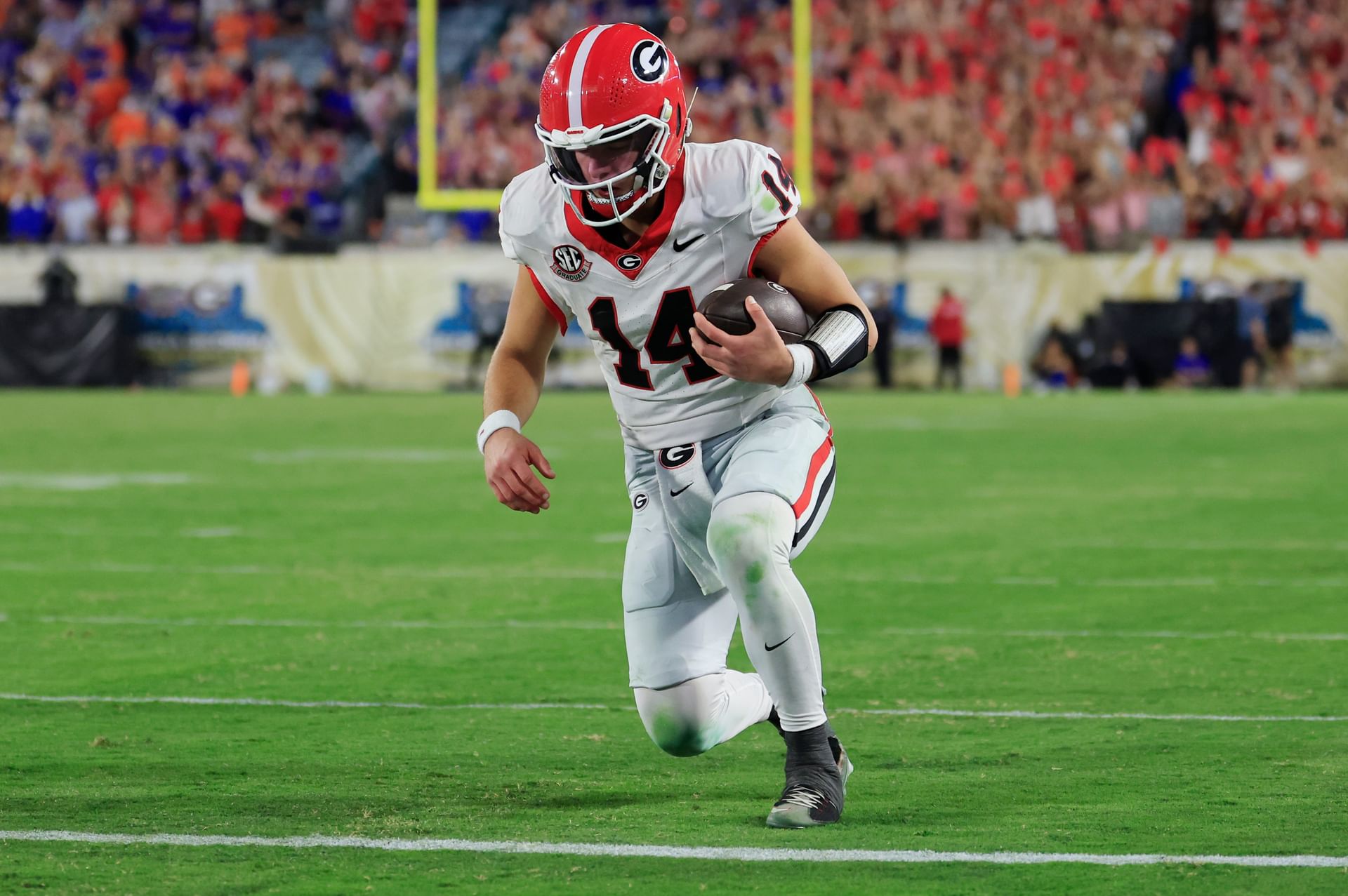 Georgia QB Gunner Stockton- Source: Imagn