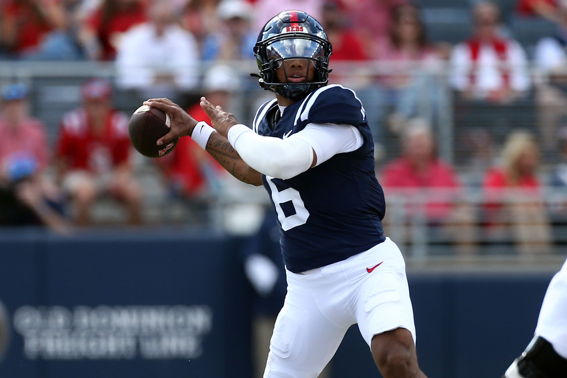 NCAA Football: Ole Miss QB Trinidad Chambliss - Source: Imagn