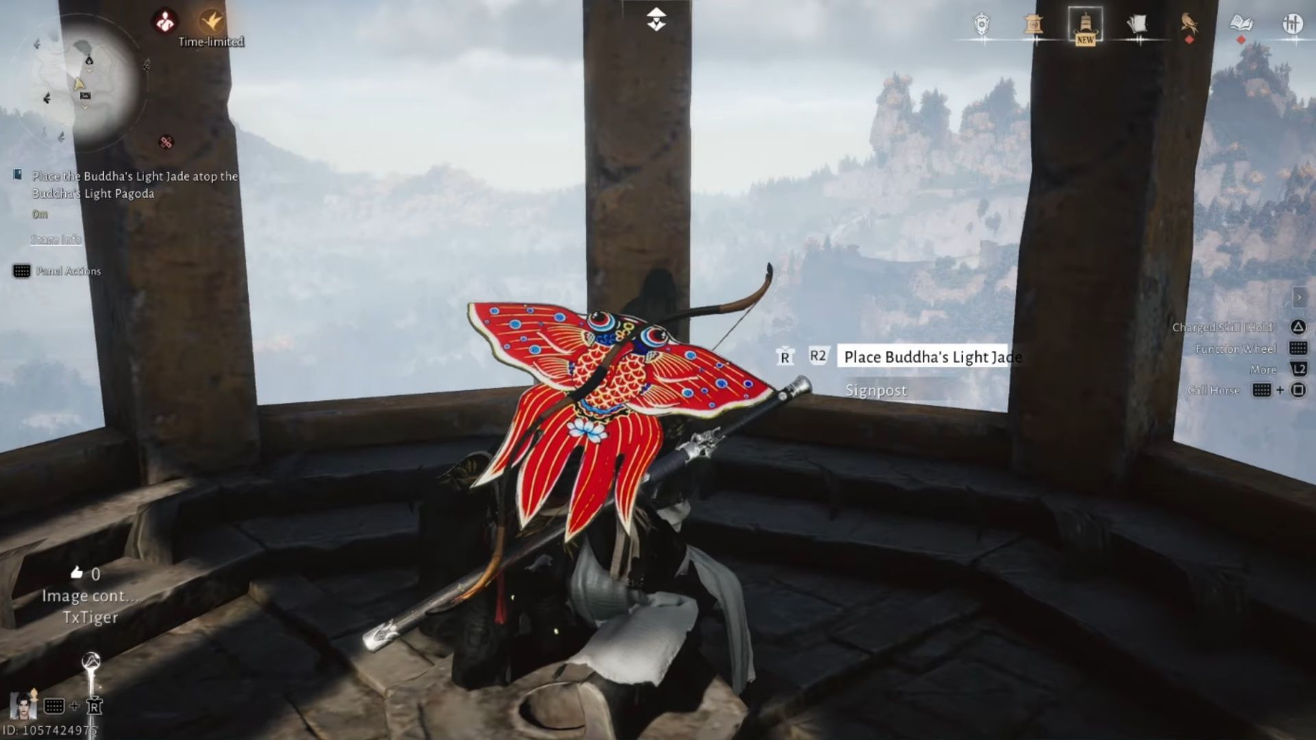 Just put the Light Jade up here, and then you begin the final challenge of Qinghe (Image via NetEase/YouTube@GuidingLight)