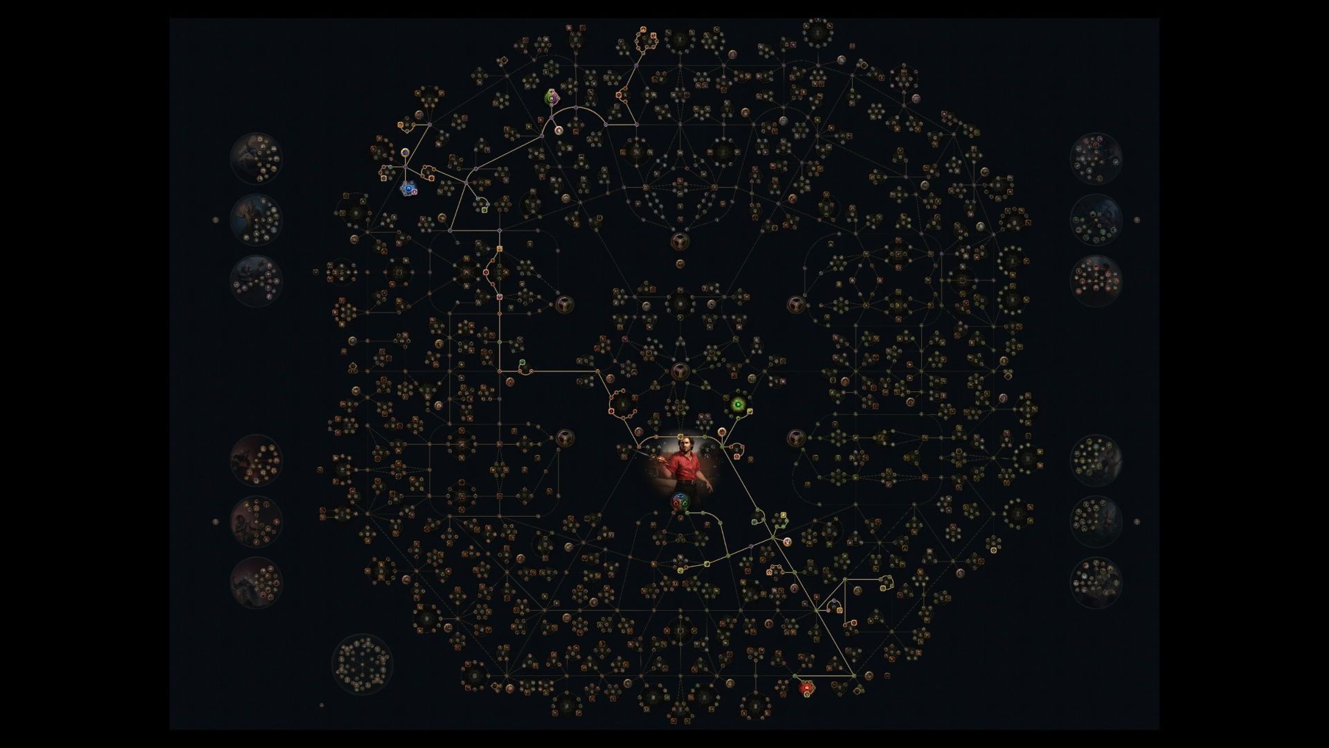 This is what you can likely expect your talent tree to look like (Image via GGG)
