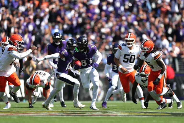 Cleveland Browns vs. Baltimore Ravens projected beginning lineup and depth chart for Week 11 | 2025 NFL season