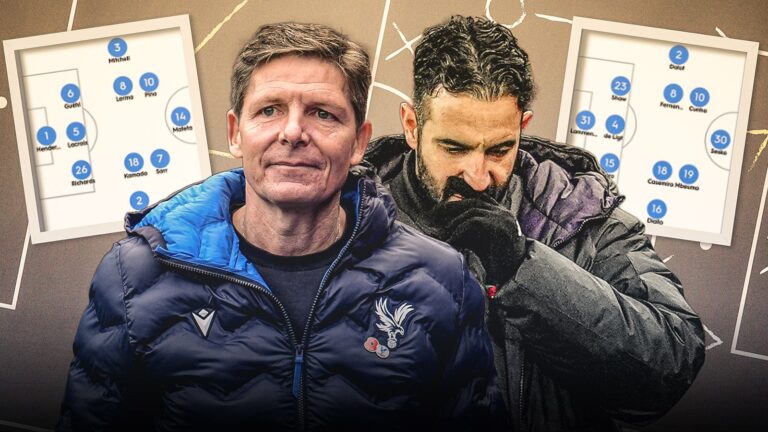 Crystal Palace vs Man Utd: Oliver Glasner has proved a 3-4-2-1 formation can work within the Premier League – so why does Ruben Amorim battle?