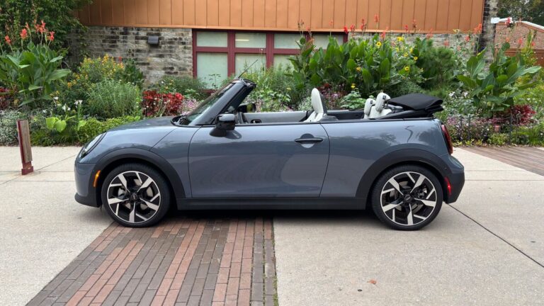 Driving the 2025 Mini Cooper S Convertible