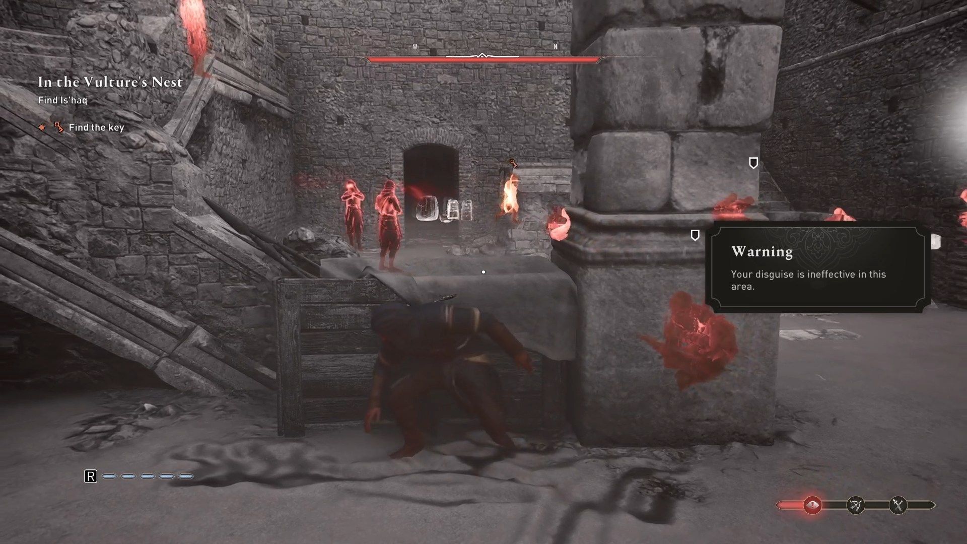 The security ramps up around the area the captain is holed up in (Image via Ubisoft)