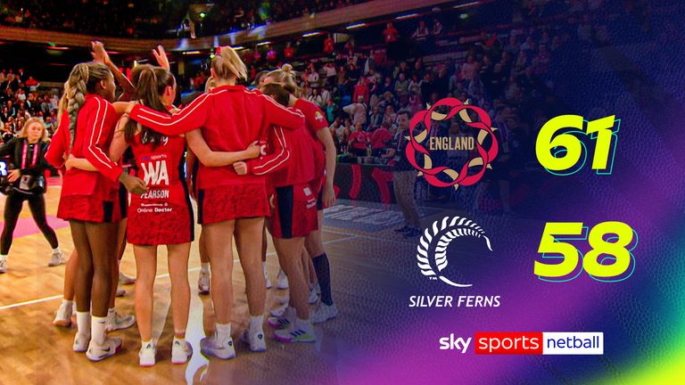 England 61-58 New Zealand Vitality Test Series highlights