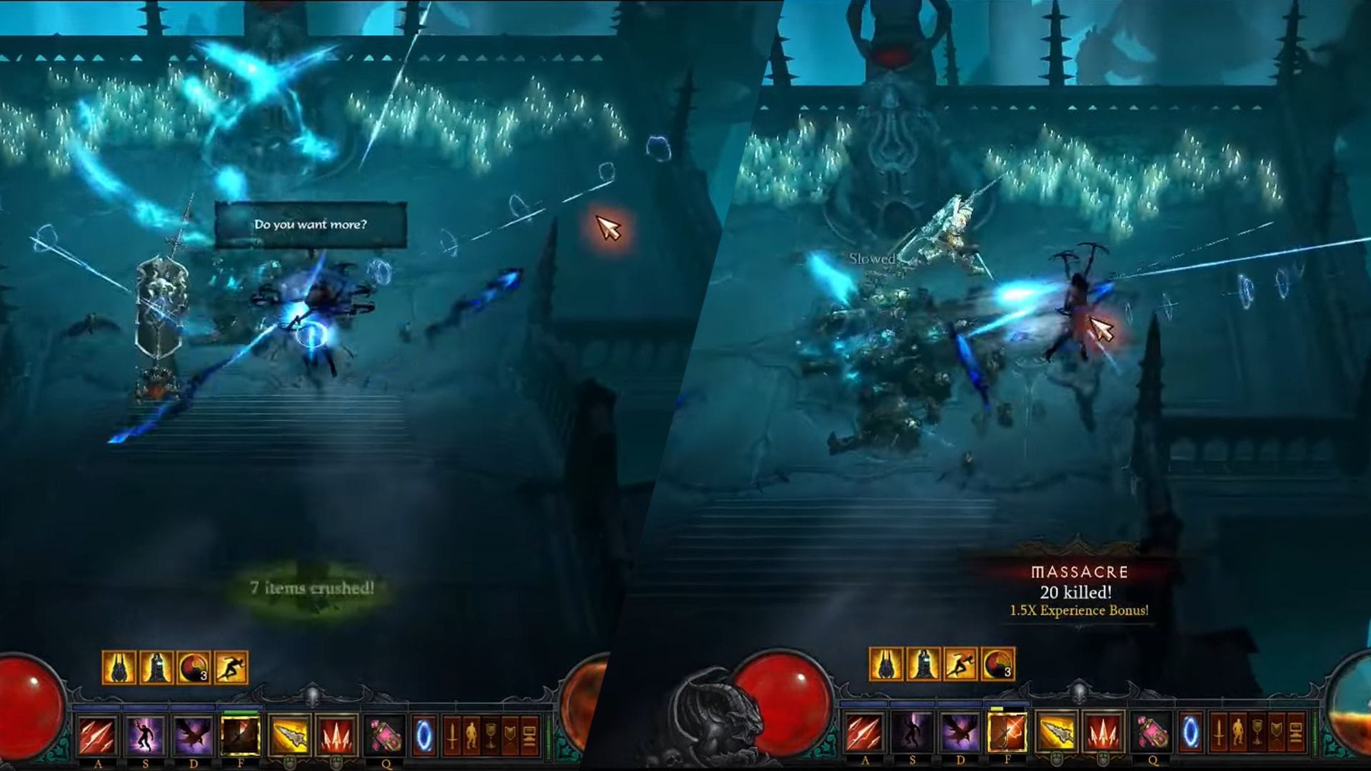 Massacre bonus is the best solo leveling method in Diablo 3 (Image via Blizzard Entertainment)