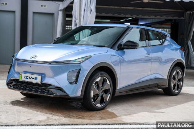 Perodua QV-E dirasmi — EV Malaysia, input Magna Steyr, 0-100 km/j 7.5 saat, jarak 445 km NEDC, RM80k