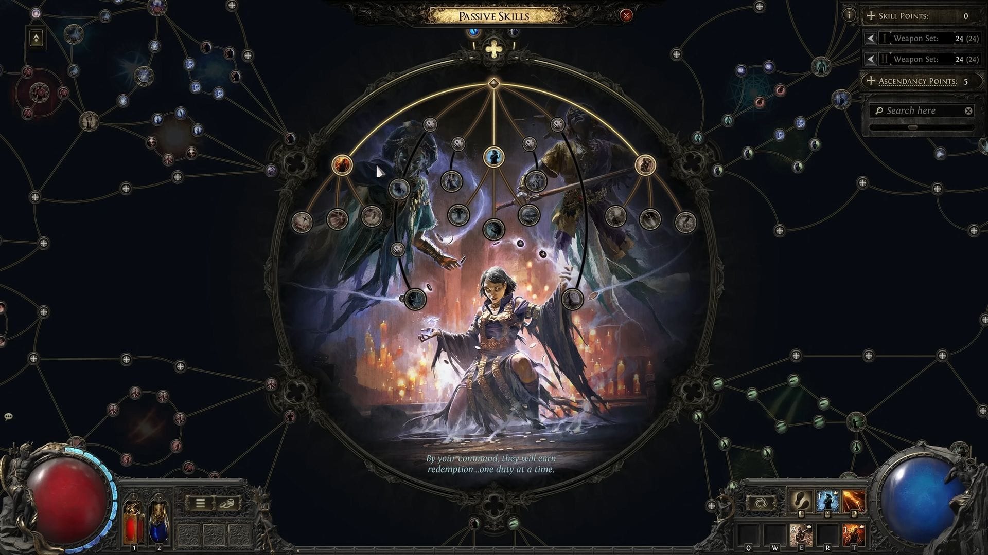 You can command three invincible Djinns with Disciple of Varashta (Image via GGG)