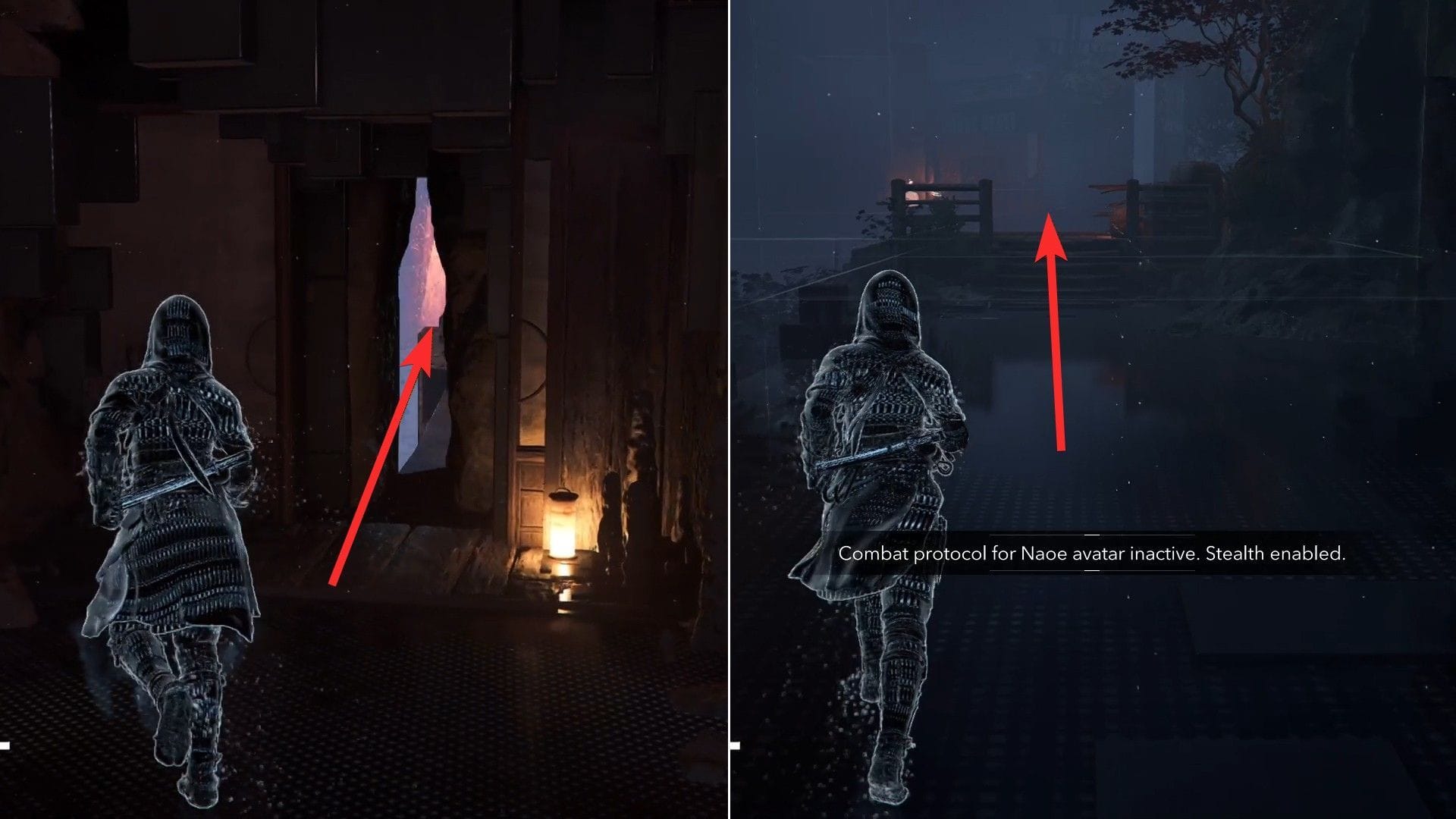 Go through here and move in this direction to find the rooftop (Image via Ubisoft)