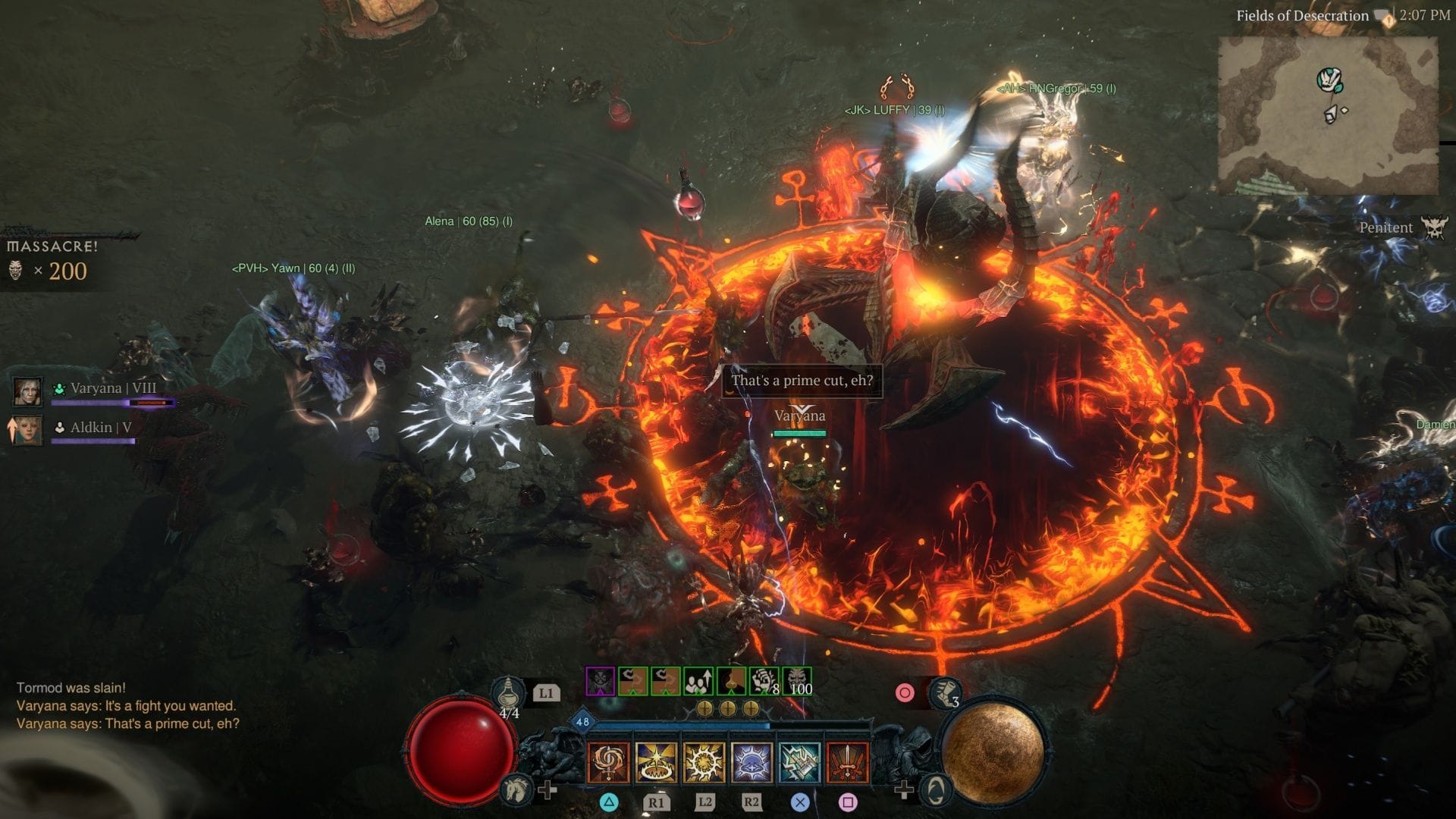 The Zeal Paladin fears nothing (Image via Blizzard Entertainment)