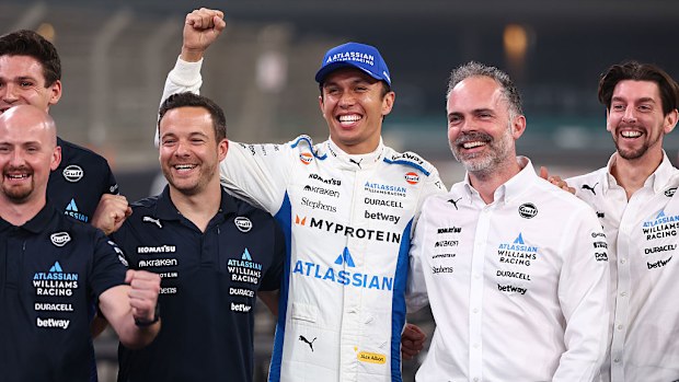 Alex Albon and Williams have found the perfect dynamic.