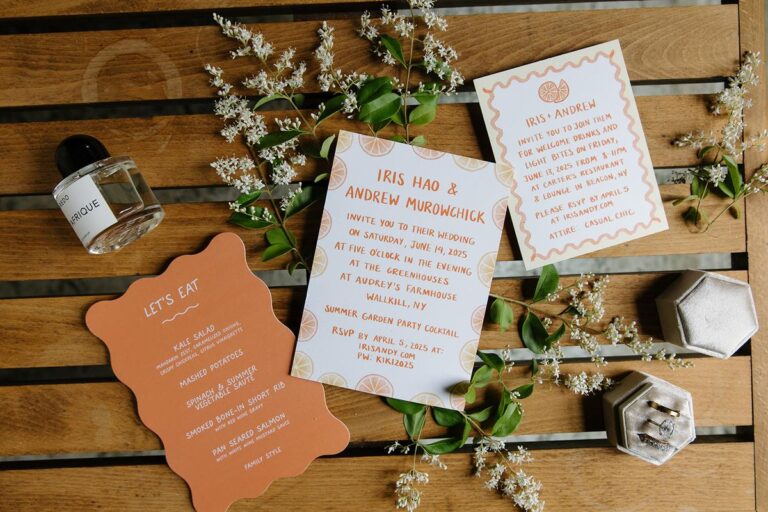 A Modern Citrus-Washed Celebration Rooted in Personal Style and Thoughtful Design