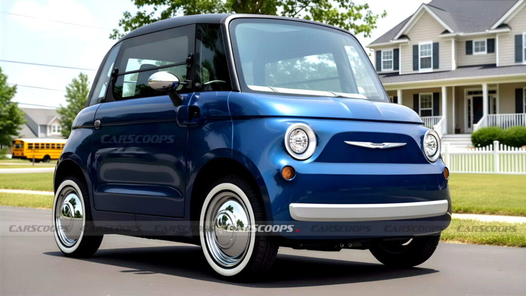 We Imagined Stellantis’ Tiny EV As Jeep, Dodge, And Chrysler Oddballs