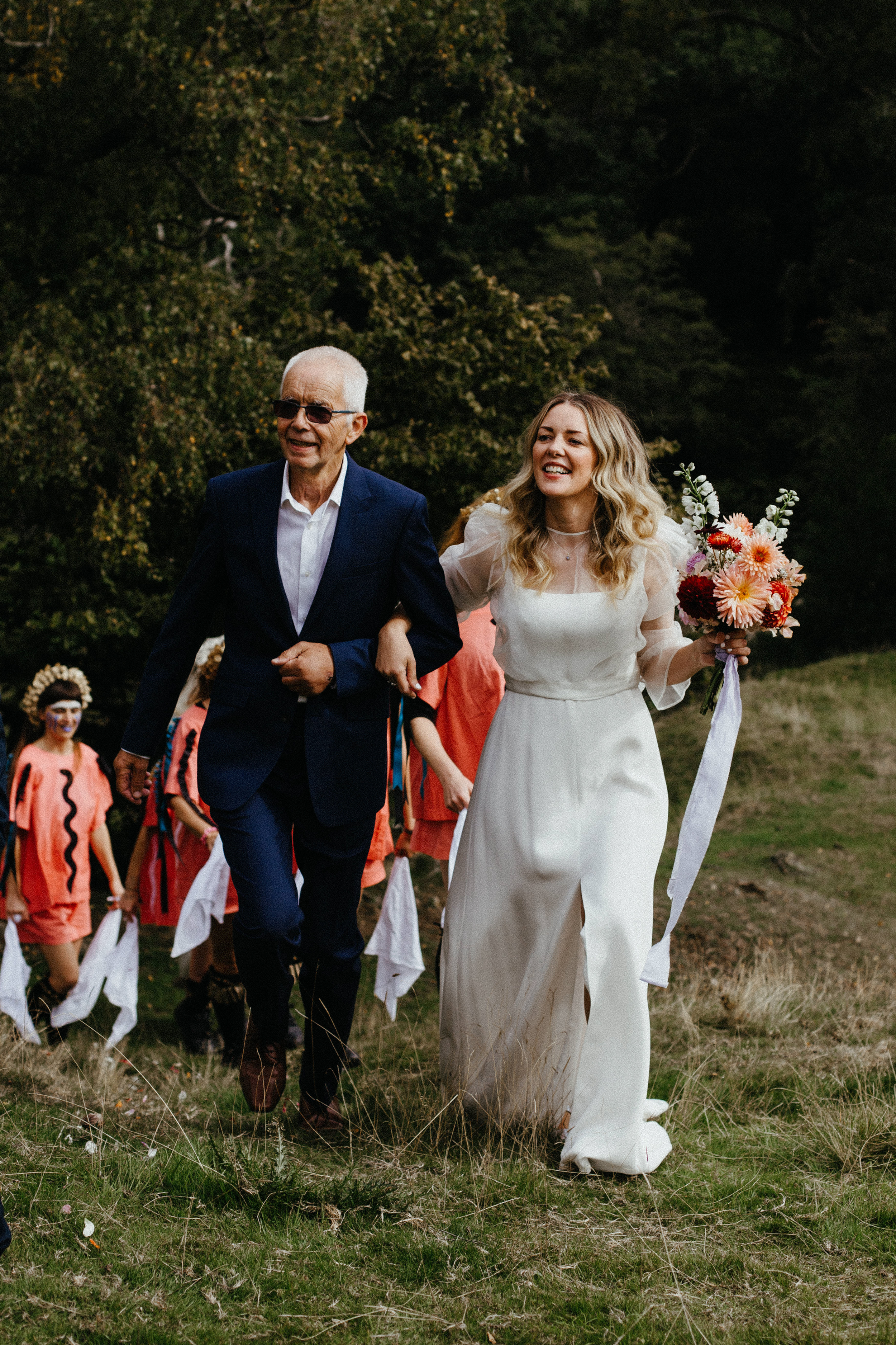 Sarah & Bobby's Nature Inspired, Autumn Equinox Wedding at The Edale Gathering 74 Clover London Bride The Edale Gathering Wedding 47