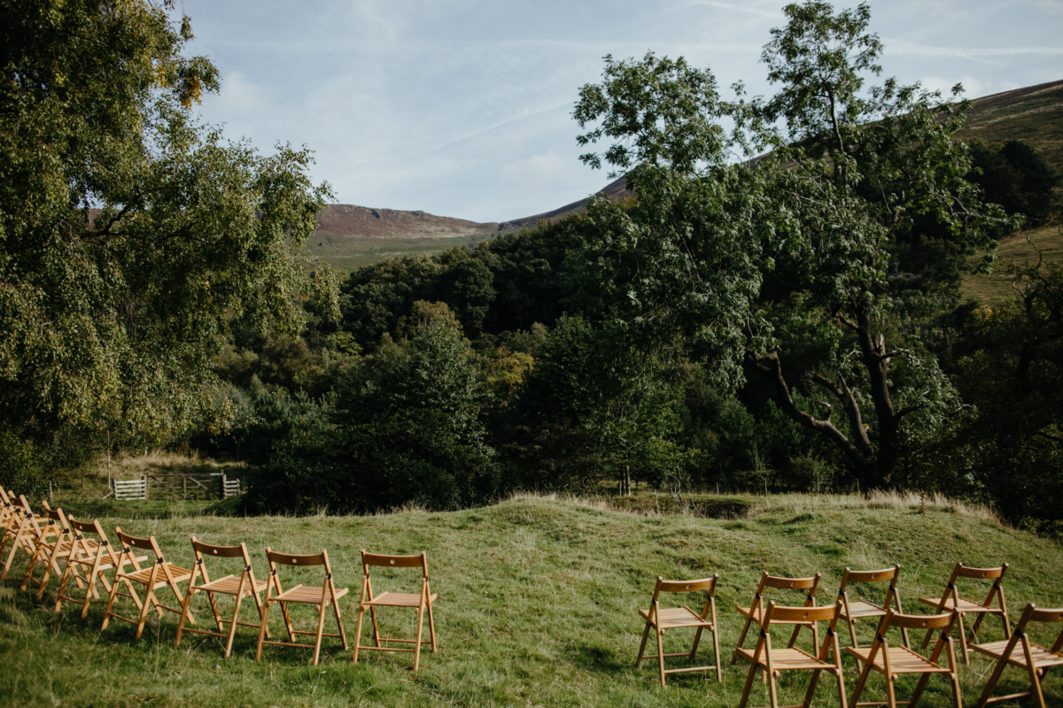 Sarah & Bobby's Nature Inspired, Autumn Equinox Wedding at The Edale Gathering 43 Clover London Bride The Edale Gathering Wedding 5