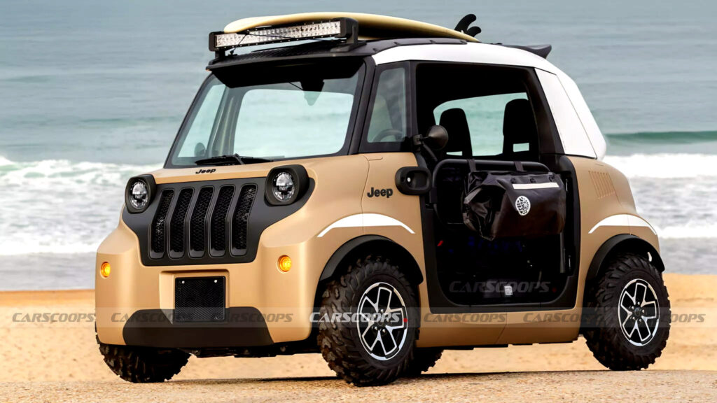 We Imagined Stellantis’ Tiny EV As Jeep, Dodge, And Chrysler Oddballs