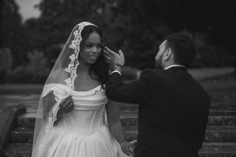 Multicultural Wedding at Oakley Hall Inspired By Bridgerton