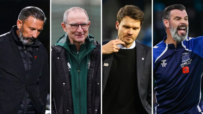 Scottish Premiership: Can Celtic overtake Hearts at summit as Rangers search for objectives? Will Kilmarnock and St Mirren discover wins?